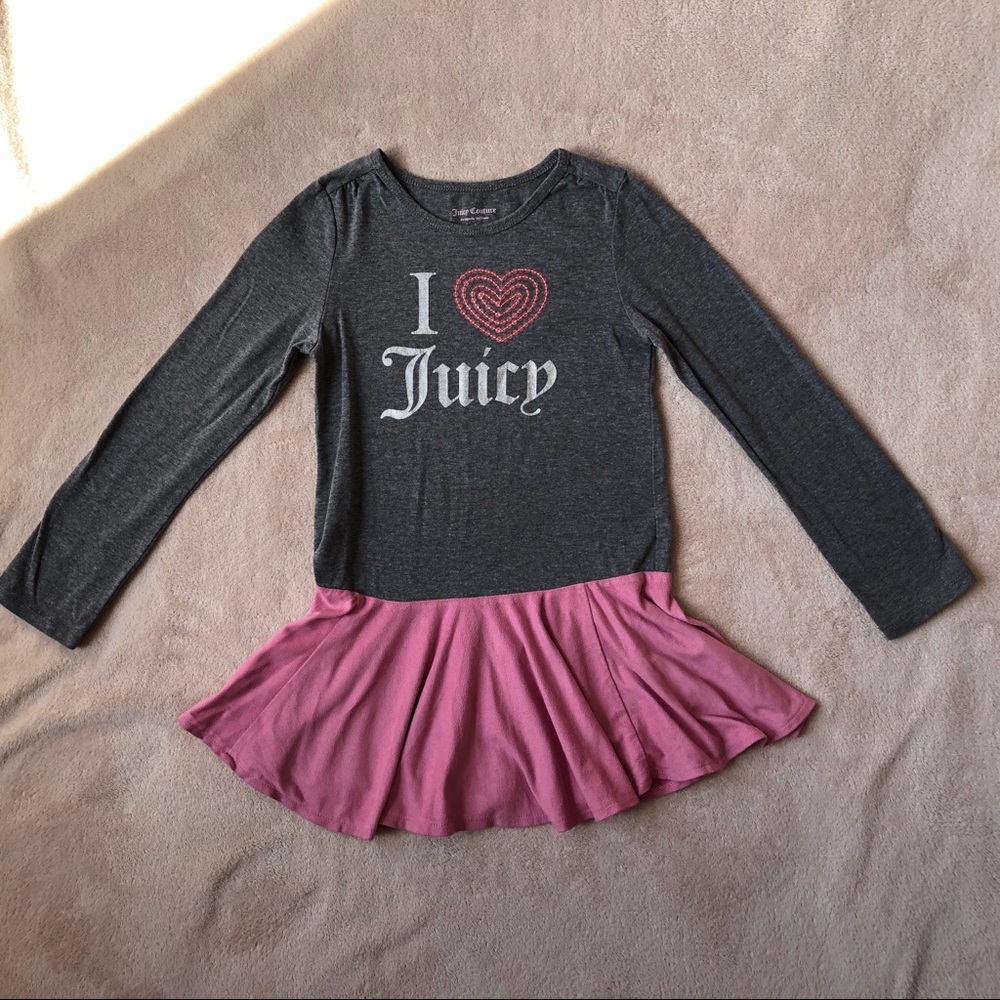 Juicy Couture long sleeves dress - Girls size 6T